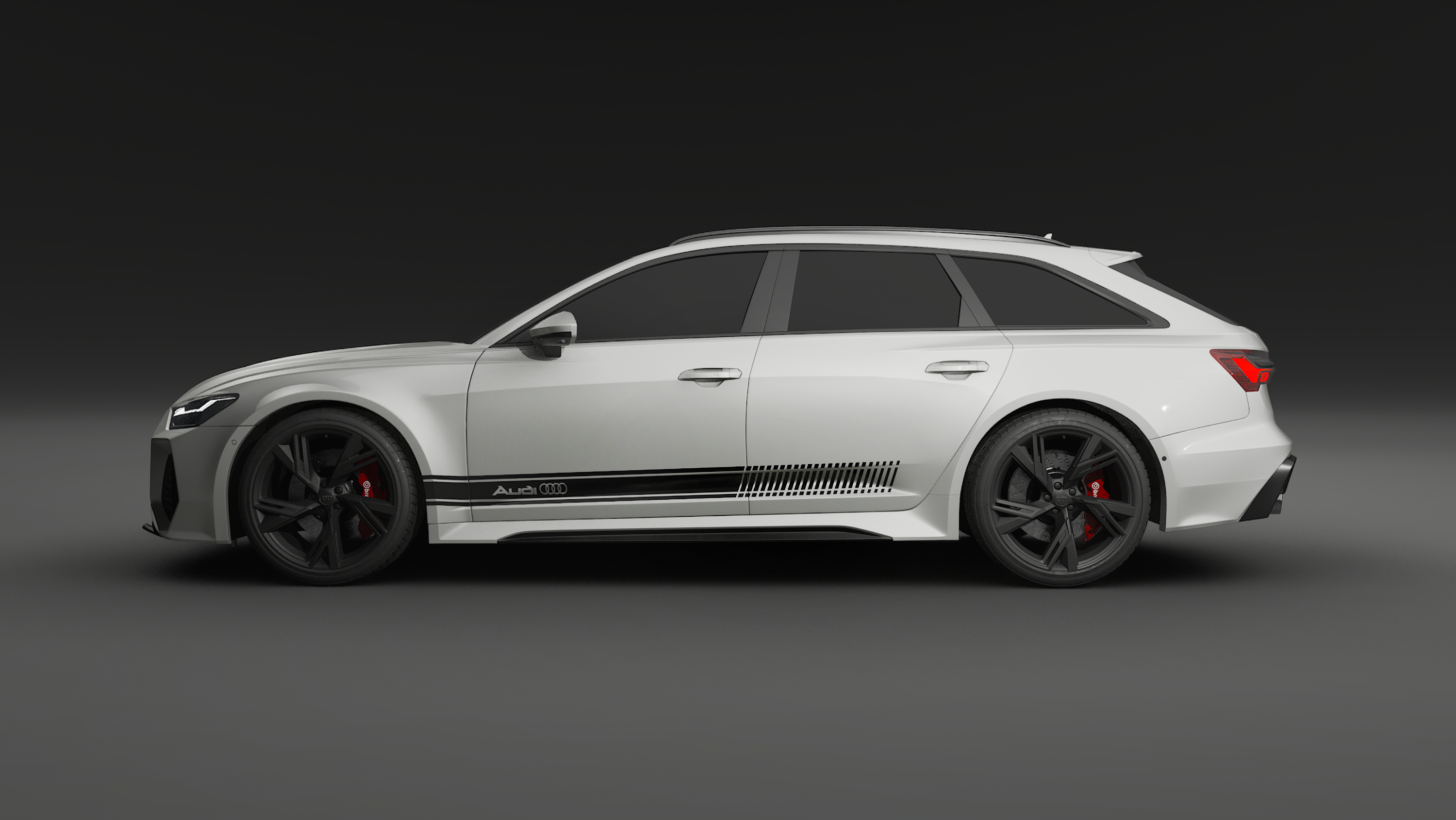 Audi RS6 Avant Streifen – wtfolierung